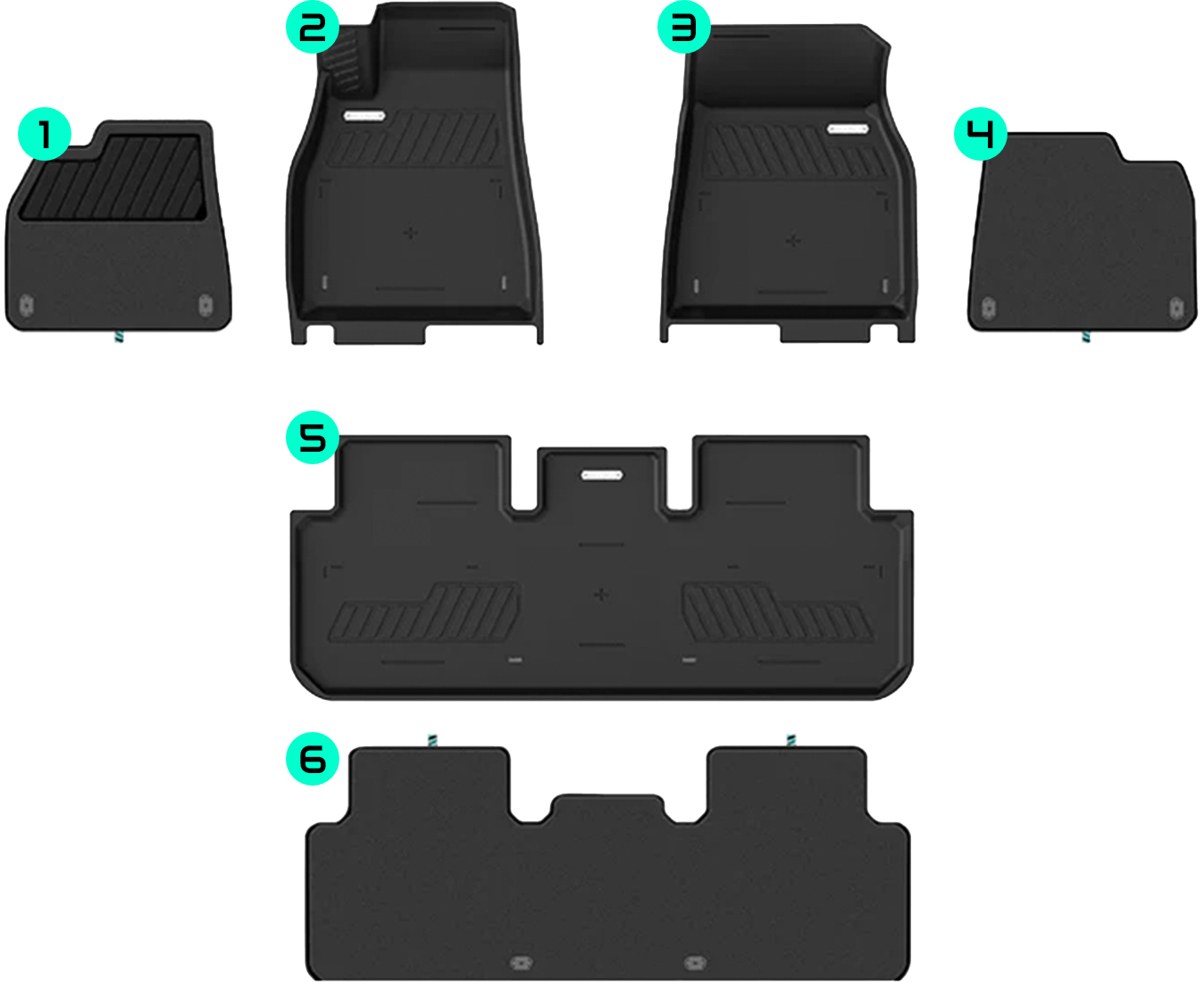 Floor Mats 구성품